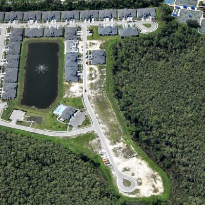Parkway Preserve Construction Progress Aerial 2